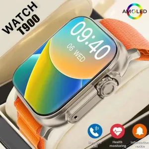 T900 Ultra Smartwatch – Bluetooth Calling, Message Alerts Heart Rate Monitor Sports Watch