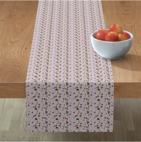 Table Runner <br/> The Great Mother, Rose Quartz