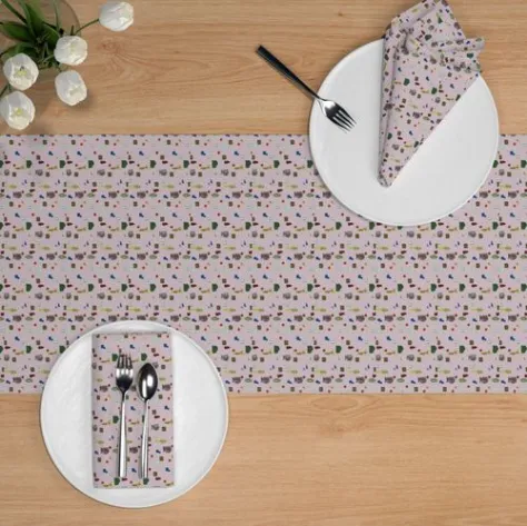 Table Runner <br/> The Great Mother, Rose Quartz