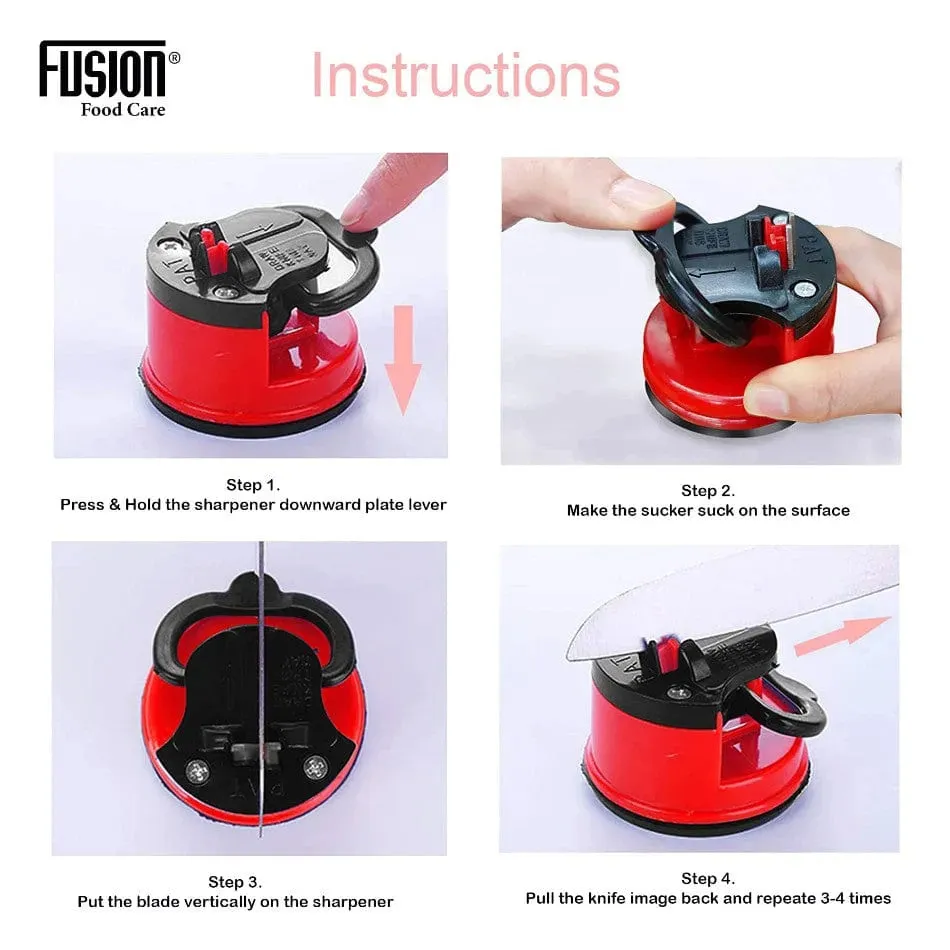 Tabletop Blade & Knife Sharpener with Suction Base