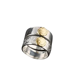 Tady King Wolf Head Ring