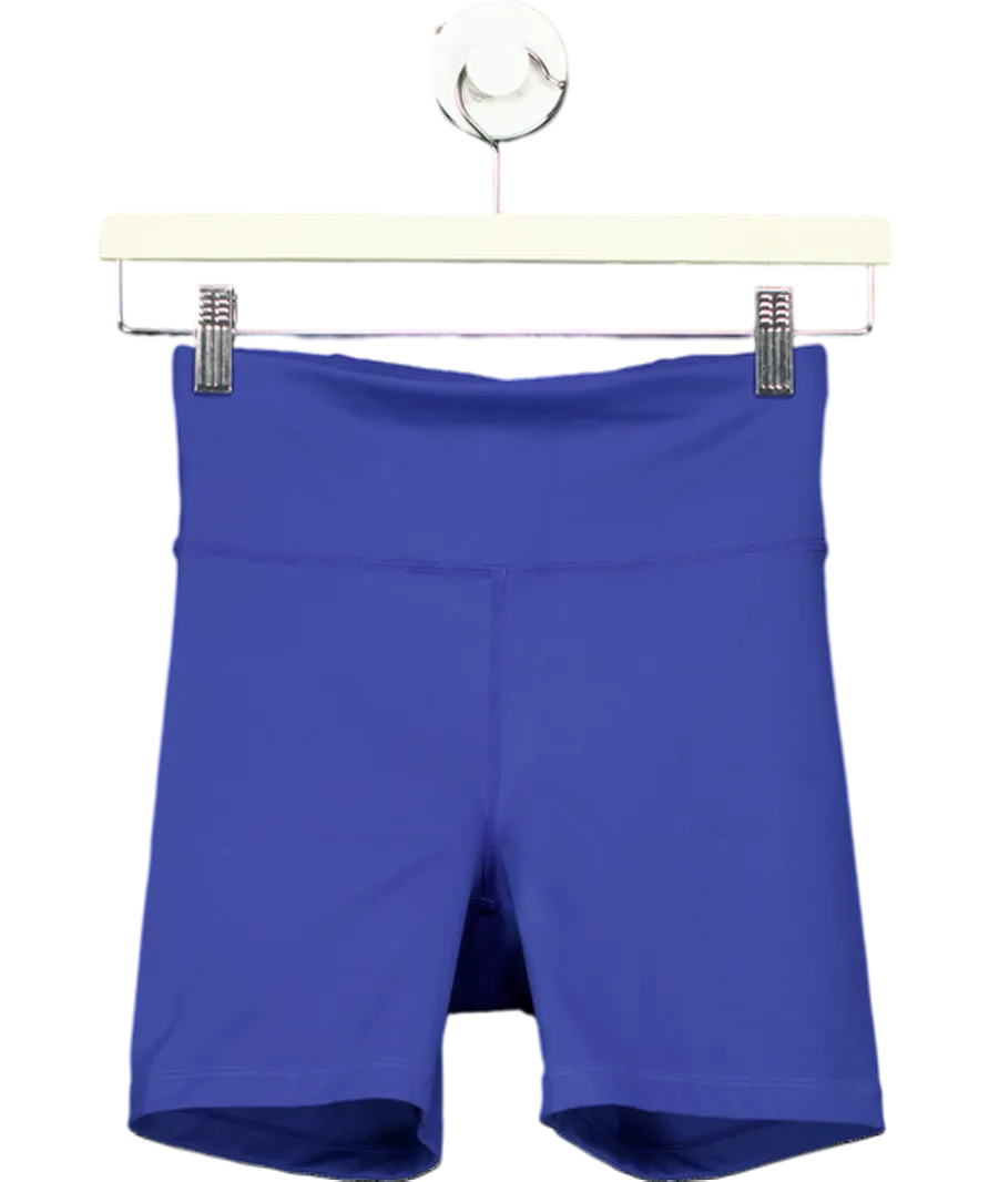 TALA Blue Skinluxe High Waisted Cycling Shorts UK S
