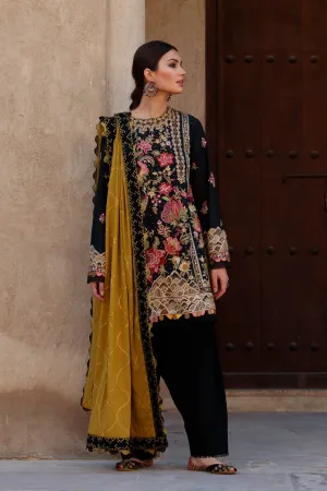 TALAYEH (ZL22-06 B) | Zaha Summer Lawn Collection 2022 | Unstitched Embroidered Lawn Suits