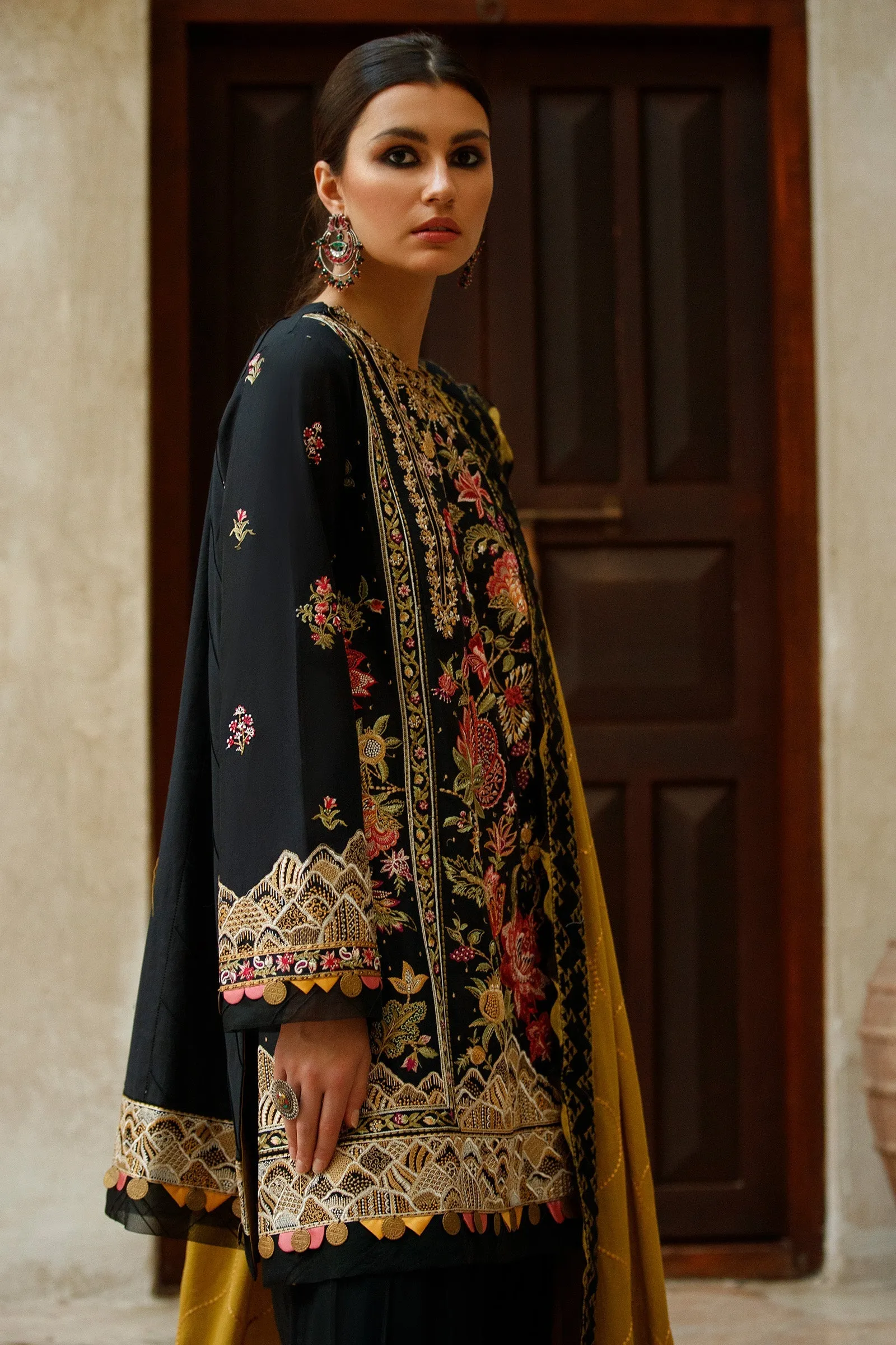 TALAYEH (ZL22-06 B) | Zaha Summer Lawn Collection 2022 | Unstitched Embroidered Lawn Suits