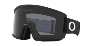 Target Line L Snow Goggles - Matte Black w/ Dark Grey Lenses