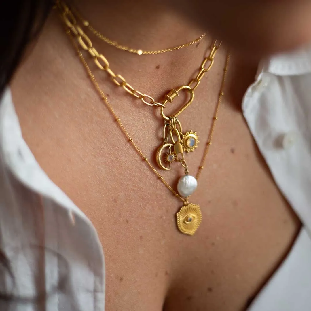 Taryn Truly Protect Your Peace Necklace