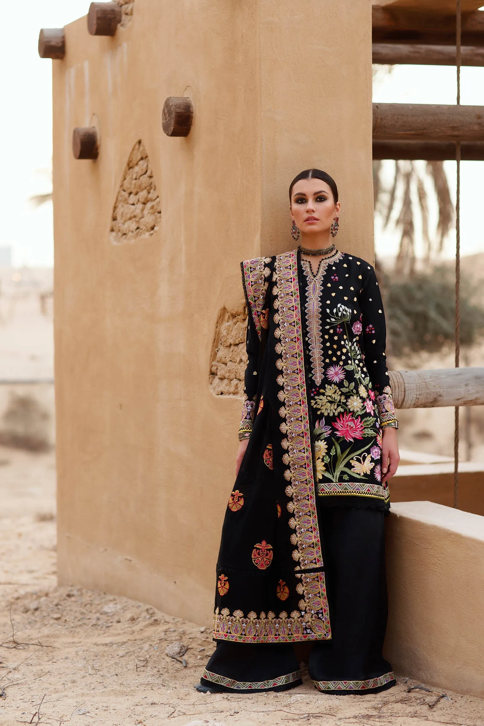 TAVOUS (ZL22-09 A) | Zaha Summer Lawn Collection 2022 | Unstitched Embroidered Lawn Suits