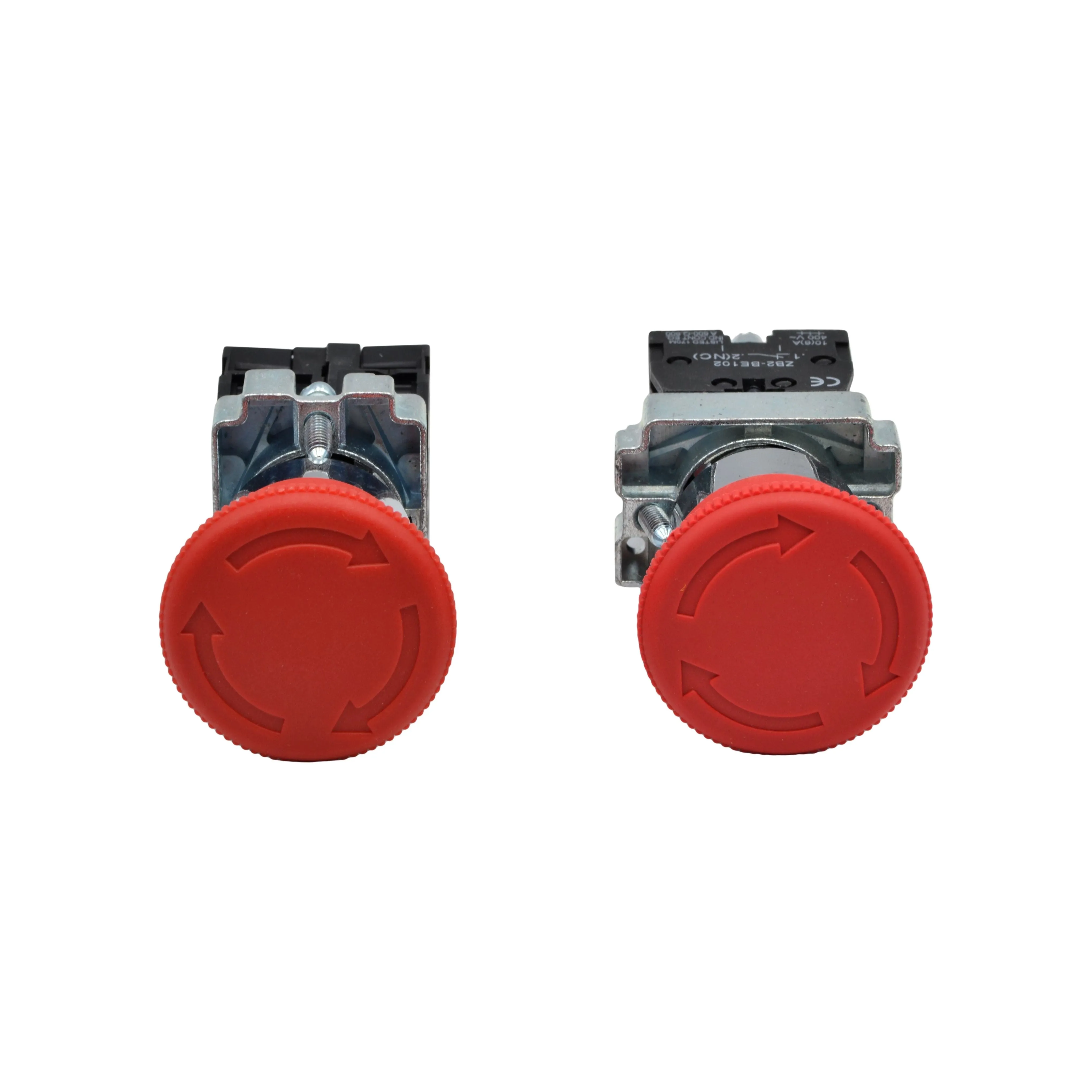 Telemechanique E-StopXB2 without casing set of 2,  Switch Electrical 12V 24V  XB2-BS545