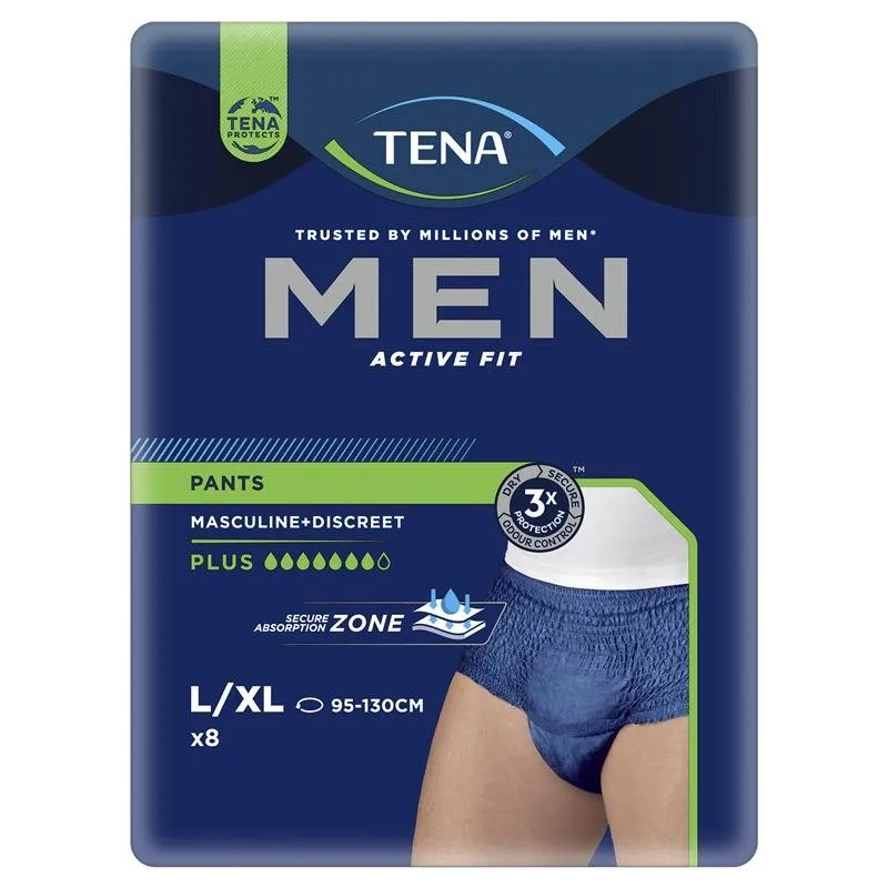 Tena Men Active Fit Pants Plus Large/X-Large