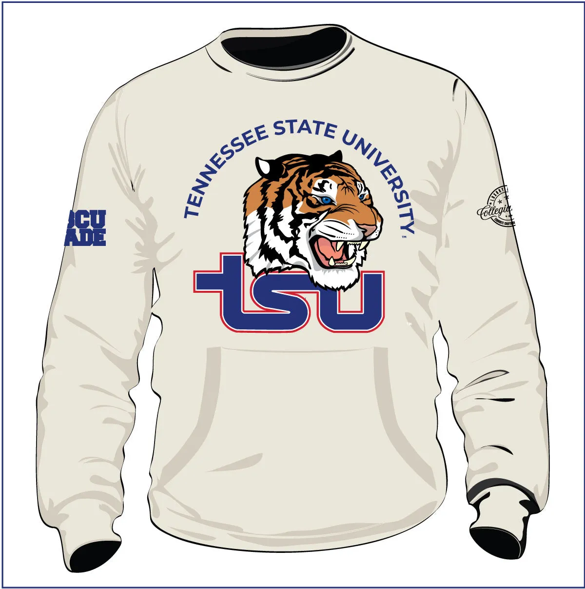 TENN STATE  | Vintage CREAM  | UNISEX SWEATSHIRT