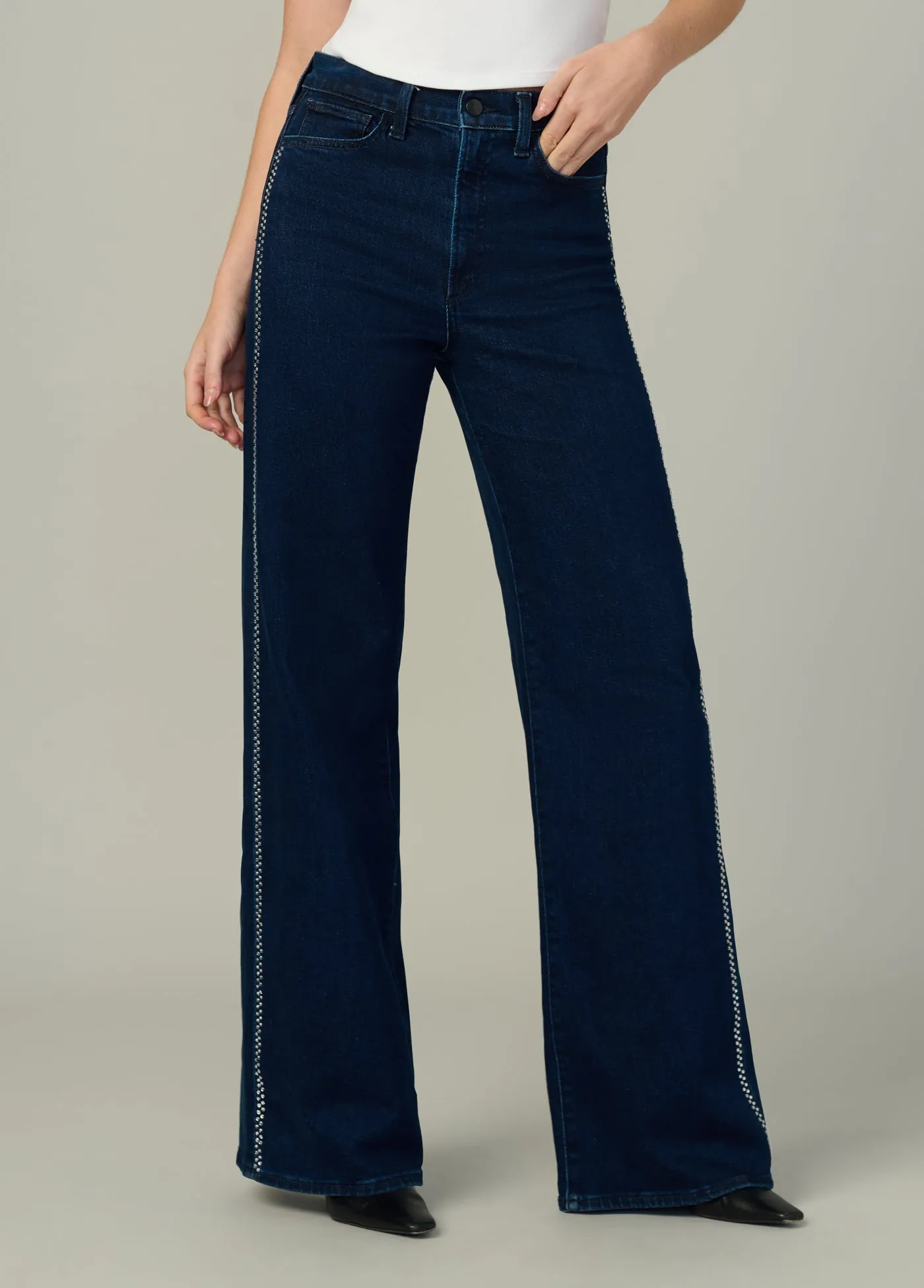 THE MIA WIDE LEG WITH CRYSTALS