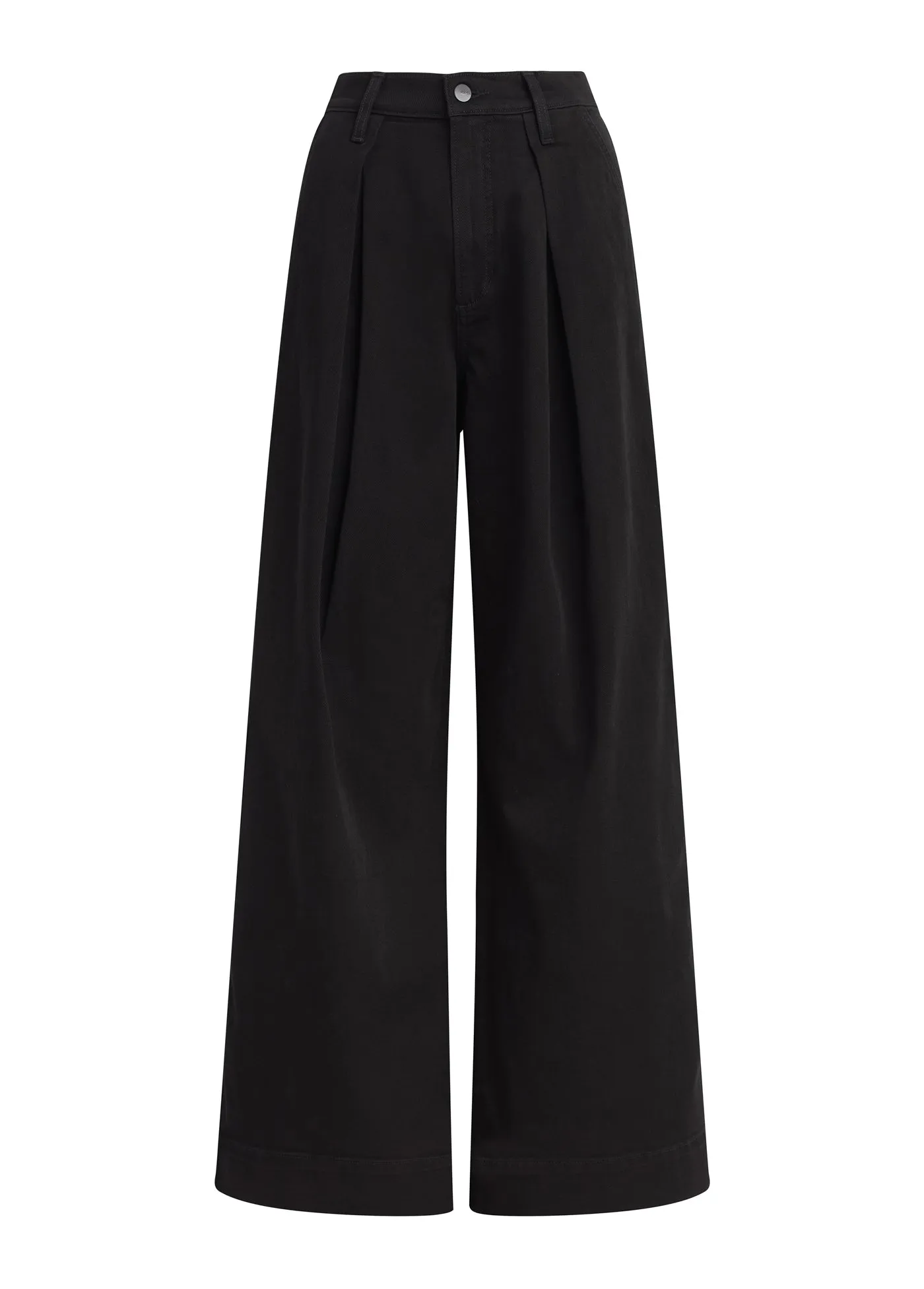 THE PLEATED DENIM TROUSER