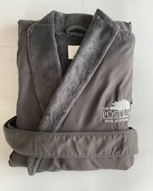 THE POST OAK | Robe | Charcoal