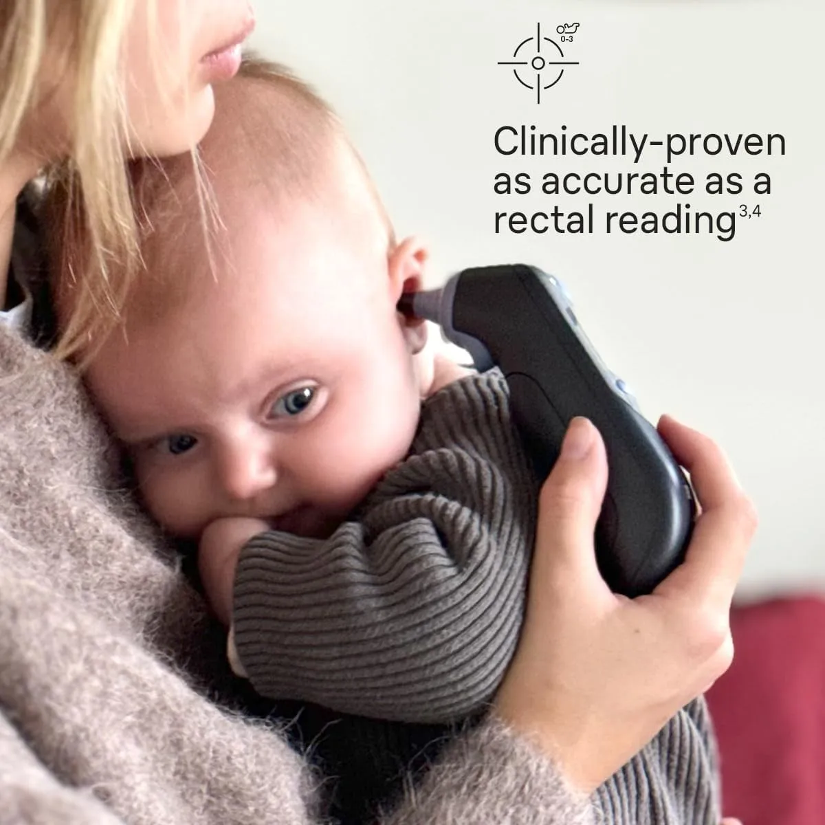 Thermoscan 7 Digital Ear Thermometer, Age-Adjusted Fever Guidance, Baby and Infant Friendly, No. 1 Brand Recommended by Pediatricians, FSA and HSA Eligible