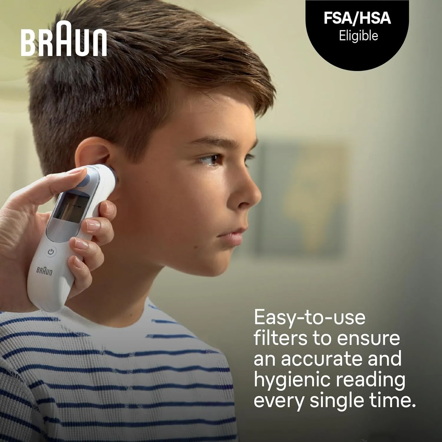 Thermoscan Lens Filters for Ear Thermometer, Disposable Covers, Clear, 40 Count, FSA and HSA Eligible