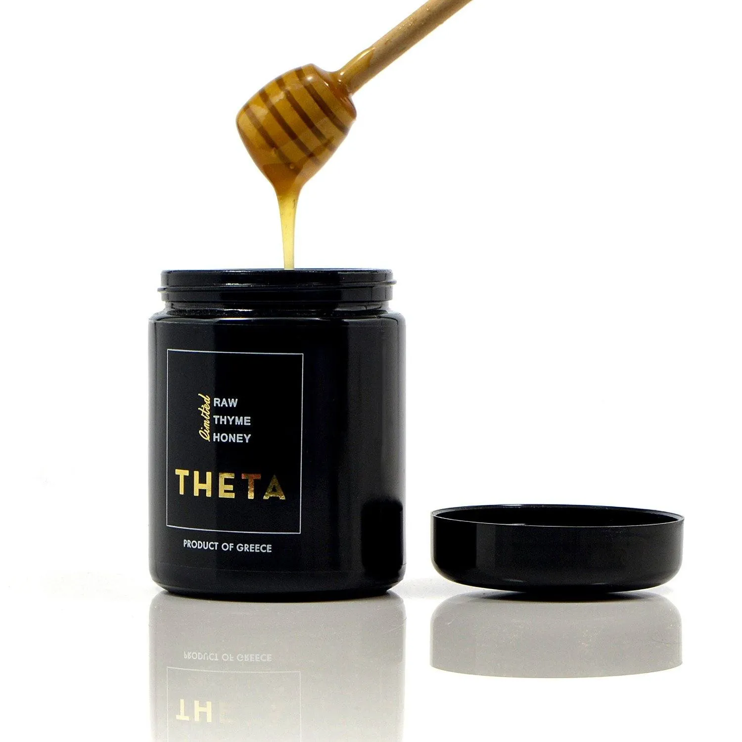 Theta - Premium RAW Greek Thyme Honey - Limited Production (11.6 oz)