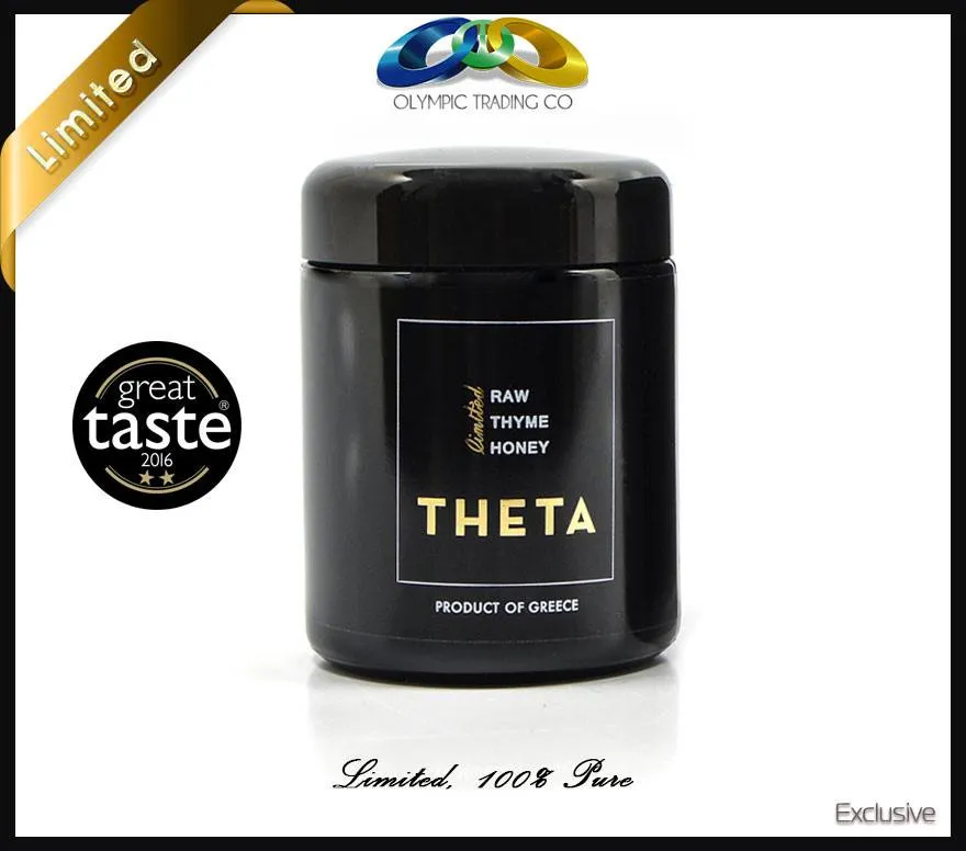 Theta - Premium RAW Greek Thyme Honey - Limited Production (11.6 oz)