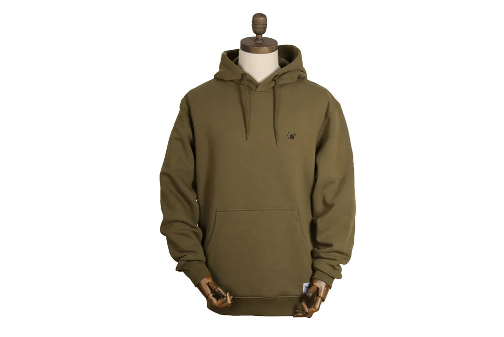 Thinking Anglers Hoody Olive
