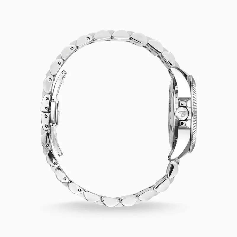 Thomas Sabo Ladies watch Divine Silver with Black Dial and White Stones