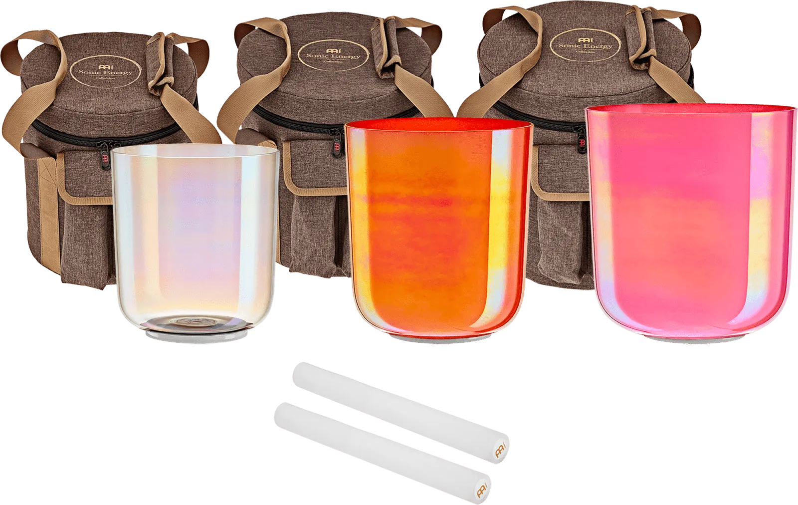 Three Essence Crystal Singing Bowl Set Notes: E4 C4 G3