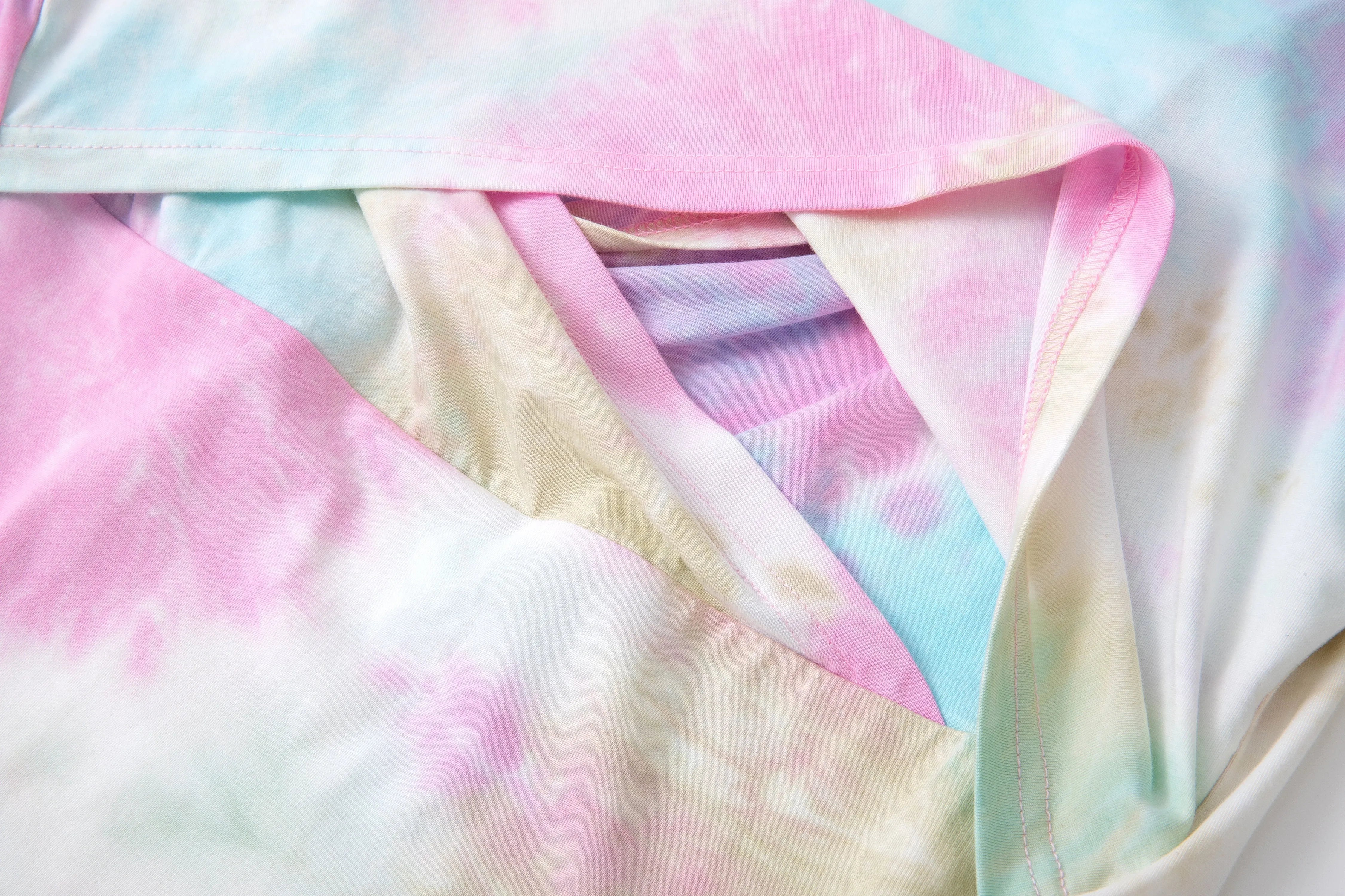 Tie Dye Breastfeeding Top