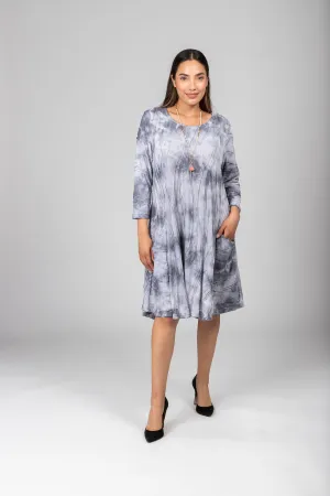 Tie-Dye Stitched Dress