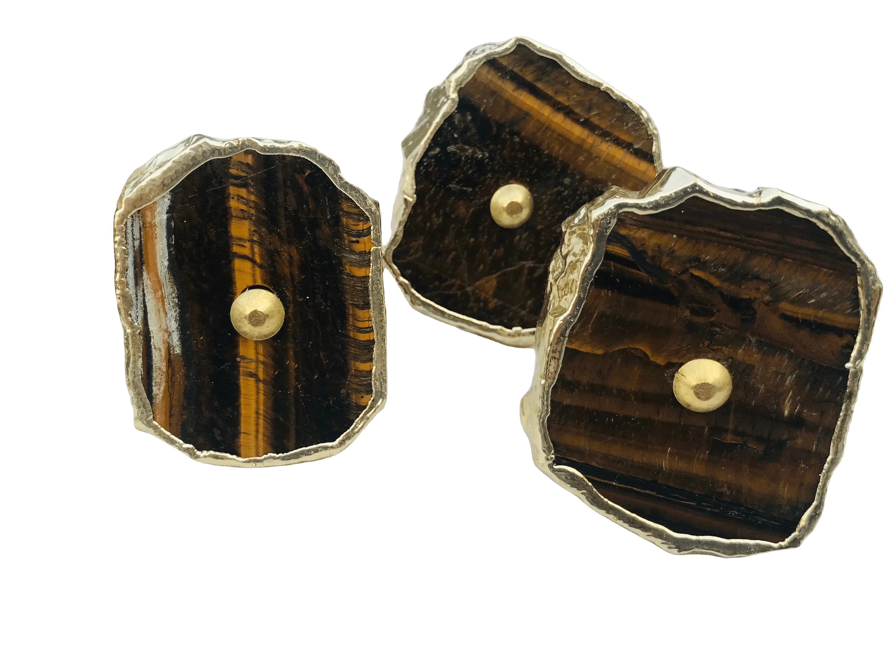 Tiger Quartz Cabinet Door Pull Handle - Set of 6