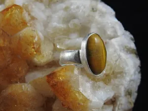 Tigers Eye Ring (Size 9) CLOSEOUT