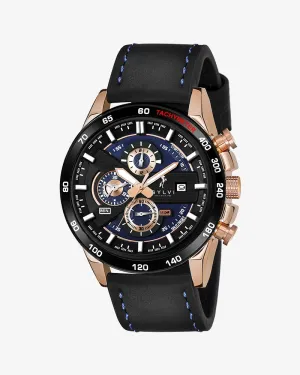 Timegrapher Rose Gold Leather