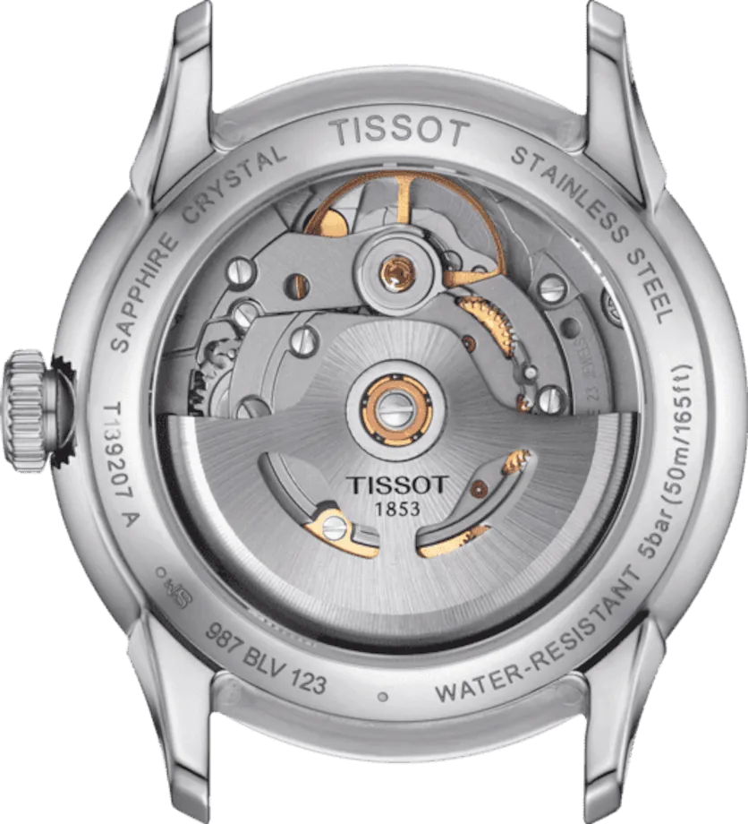 Tissot Chemin des Touelles PowerMitic 80 34mm Automatic Silver Steel T139.207.11.031.00