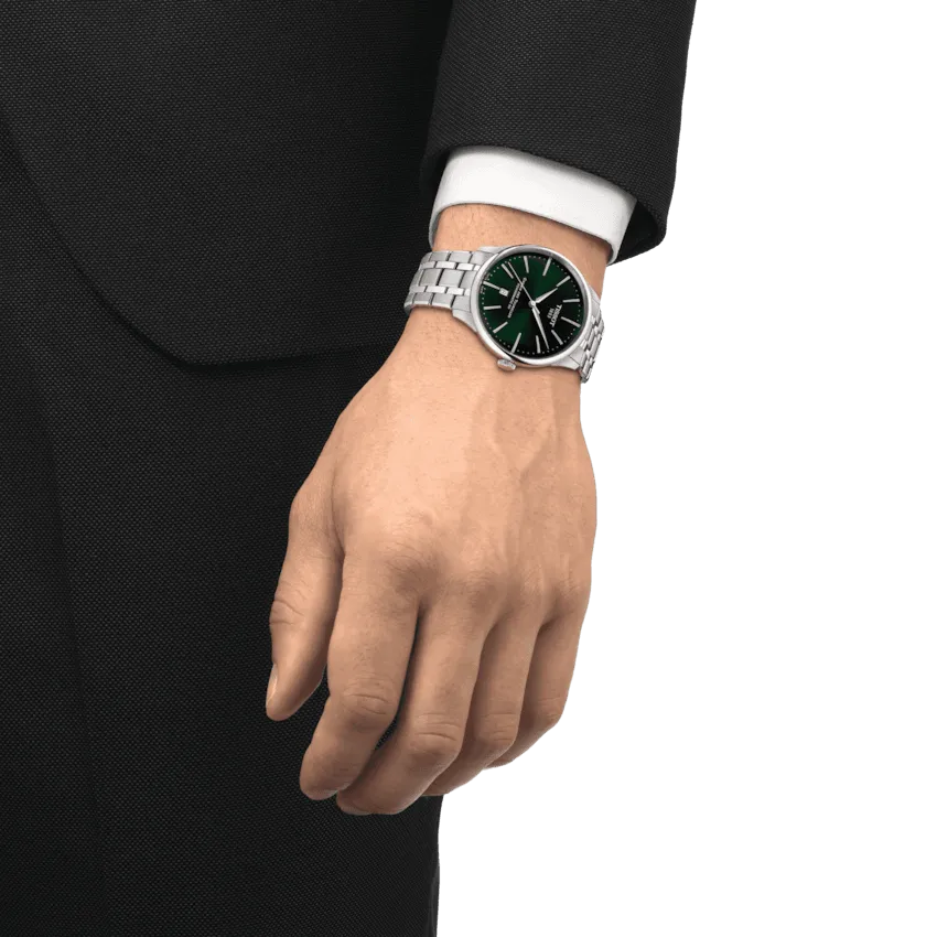 Tissot Chemin des Touelles PowerMitic 80 42mm Green Automatic Steel T139.407.11.091.00