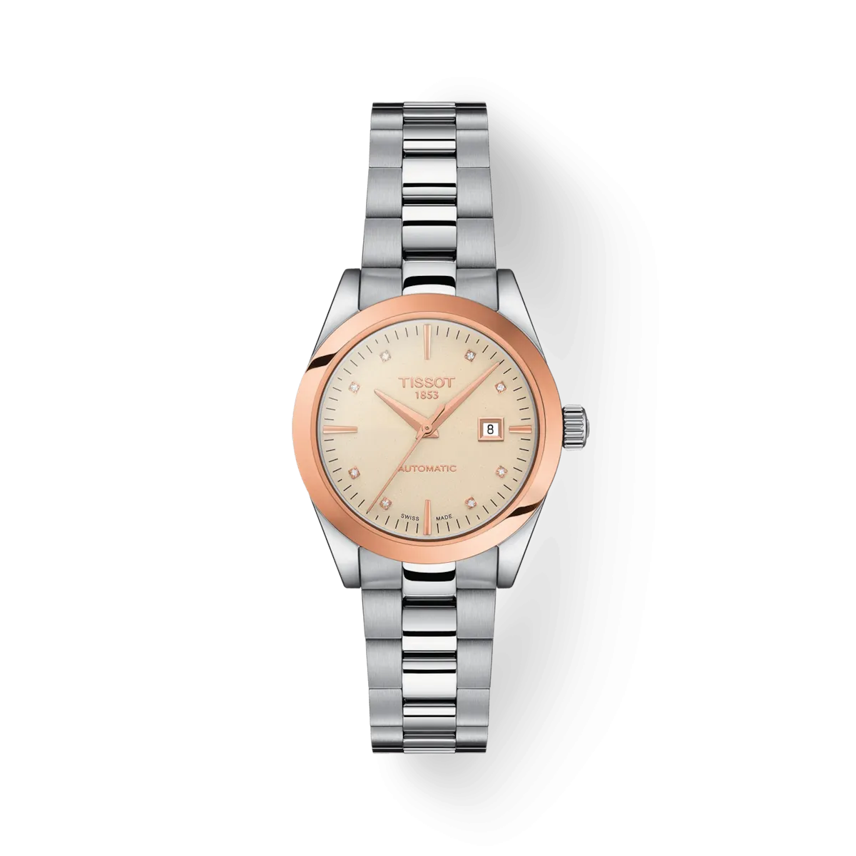 Tissot T-My Lady Automatic 18k Rose Gold Bezel