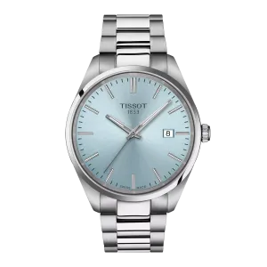 Tissot watch pr 100 40mm blue quartz steel t150.410.11.351.00