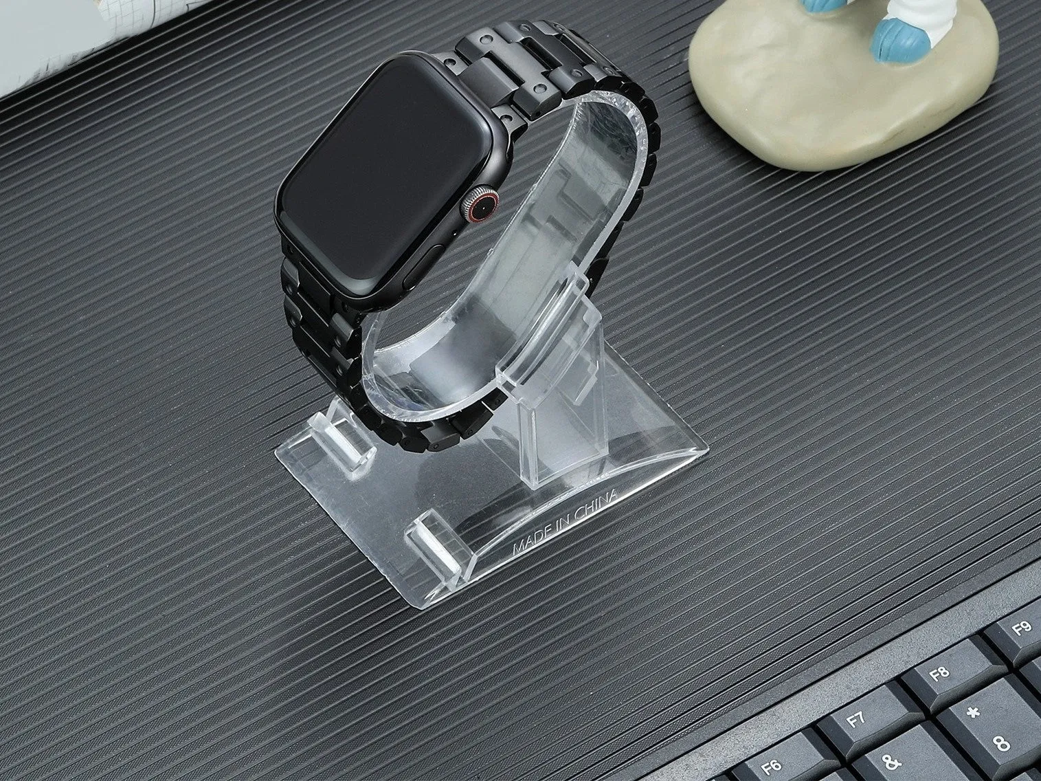 Titanium Band for Apple Watch With Butterfly Buckle