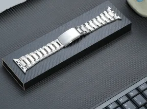 Titanium Band for Apple Watch With Butterfly Buckle