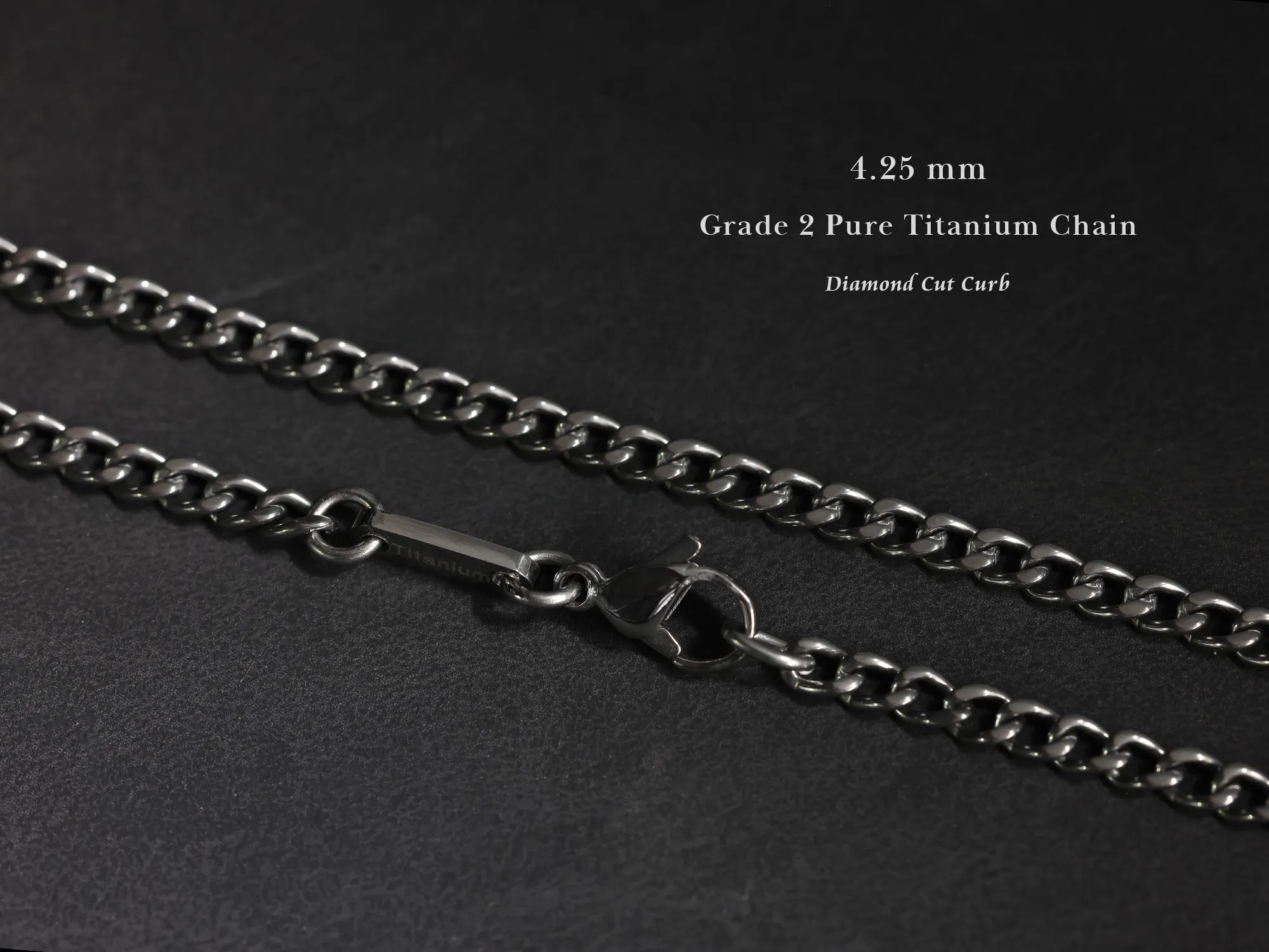 TITANIUM Custom Compass Necklace