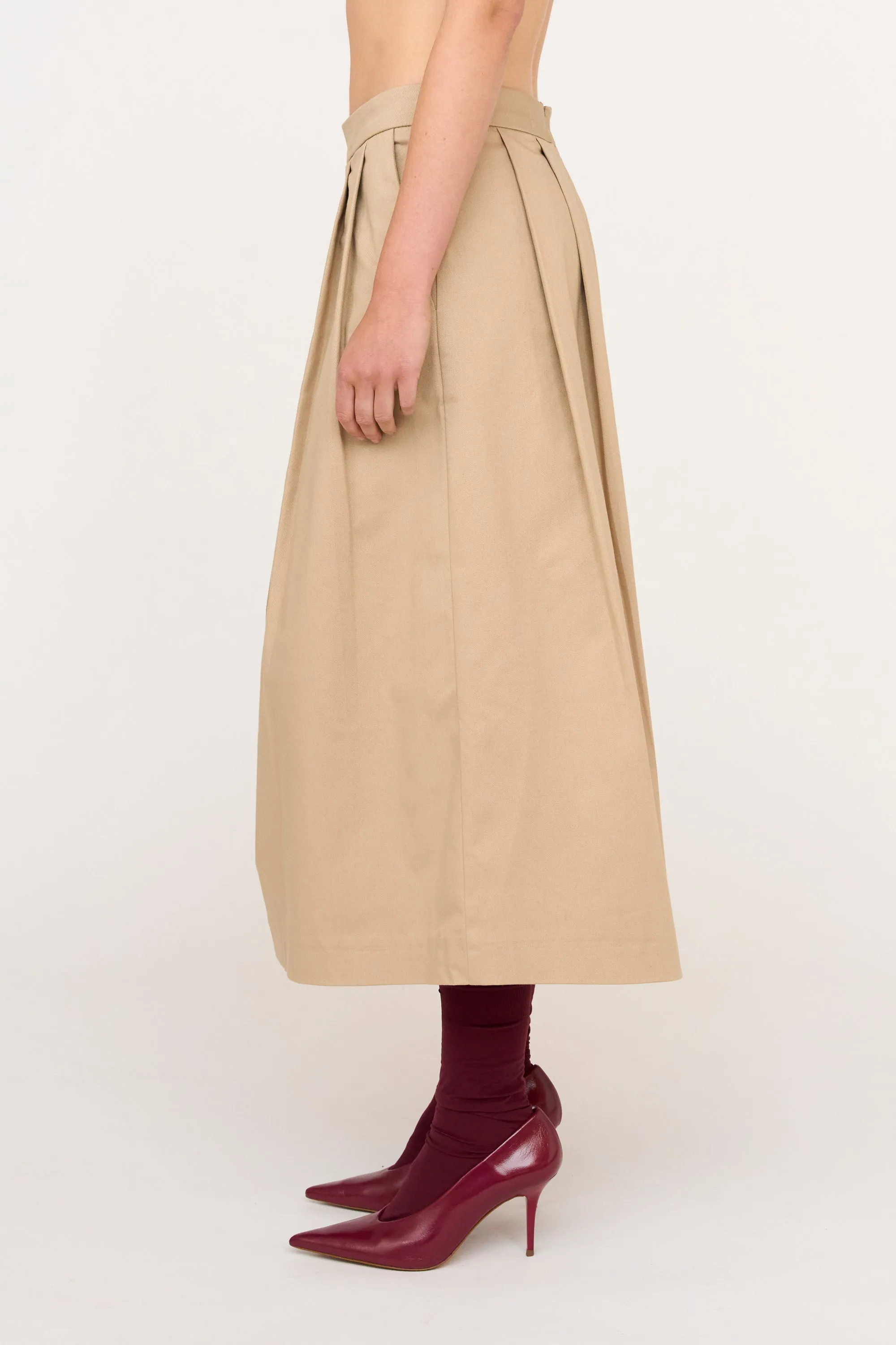 TMRW Ellen Ball Gown Skirt - Khaki