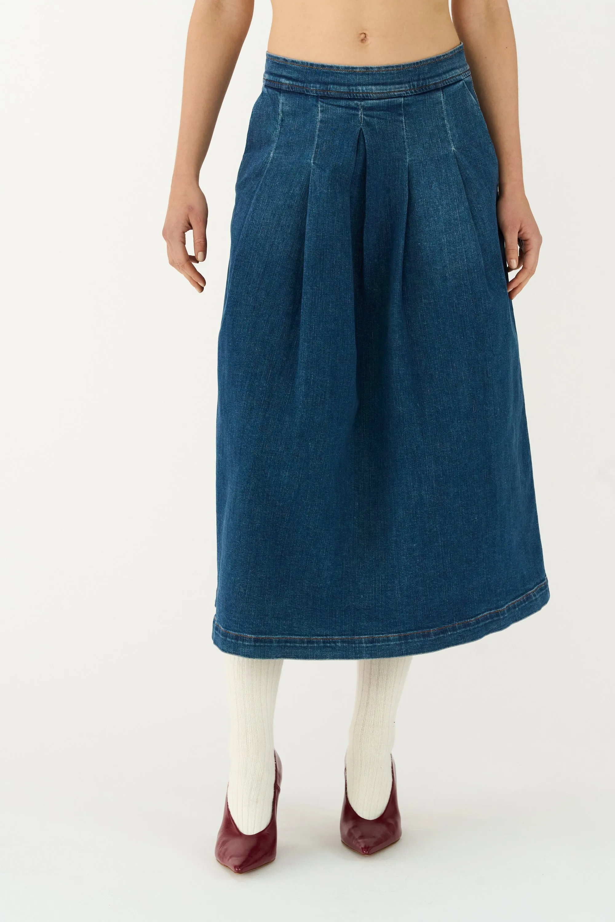 TMRW-Ellen Ball Gown Wash Bright Riverside