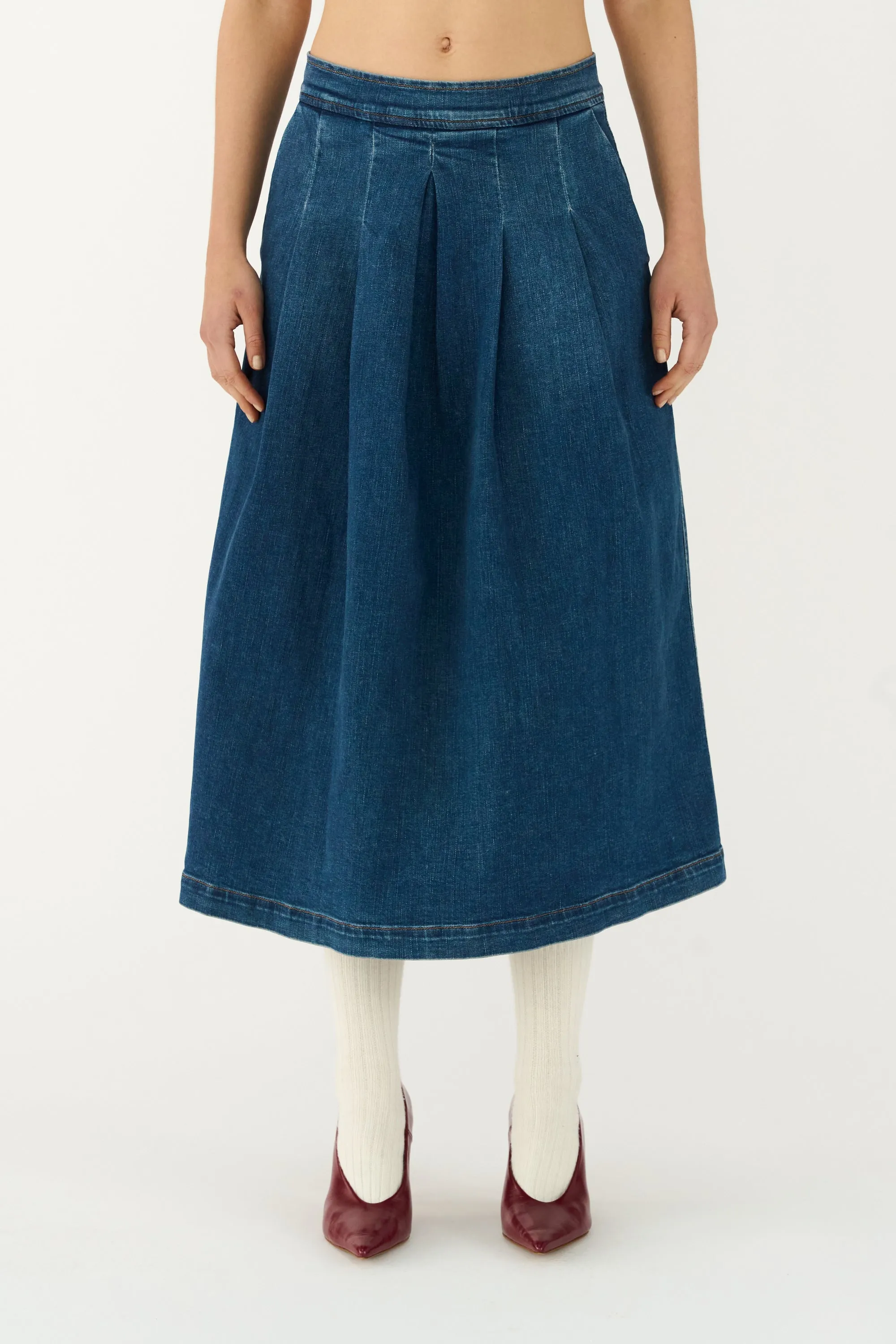 TMRW-Ellen Ball Gown Wash Bright Riverside