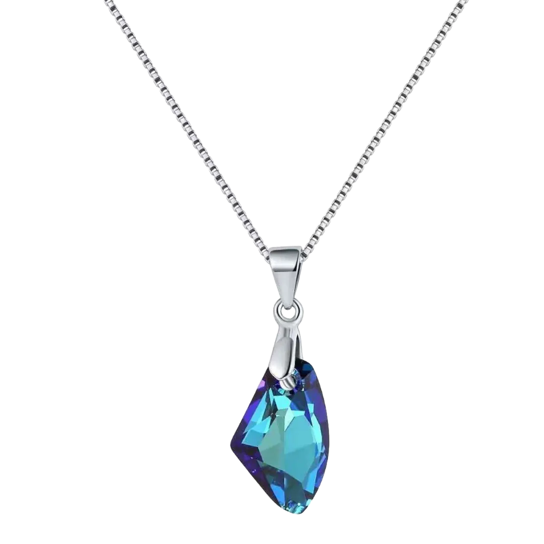 To My Daughter - "Braver, Stronger, Smarter" - Bermuda Austrian Crystal - DT63