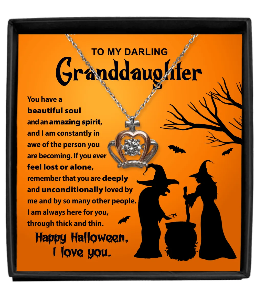 To My Granddaughter You Have An Amazing Soul Halloween Themed Gift