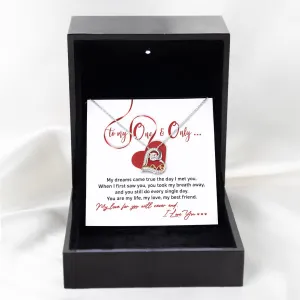 To My One & Only Soulmate | Love Dancing Necklace