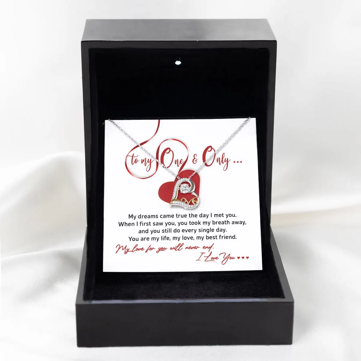 To My One & Only Soulmate | Love Dancing Necklace