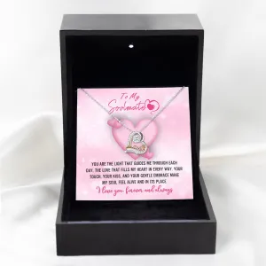 To My Soulmate Make My Soul Feel Alive | Love Dancing Necklace