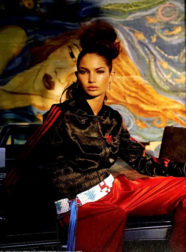 TONY WARD LILY ALDRIDGE Editorial by Bertrand Jacquot FASHION MAGAZINE 2003