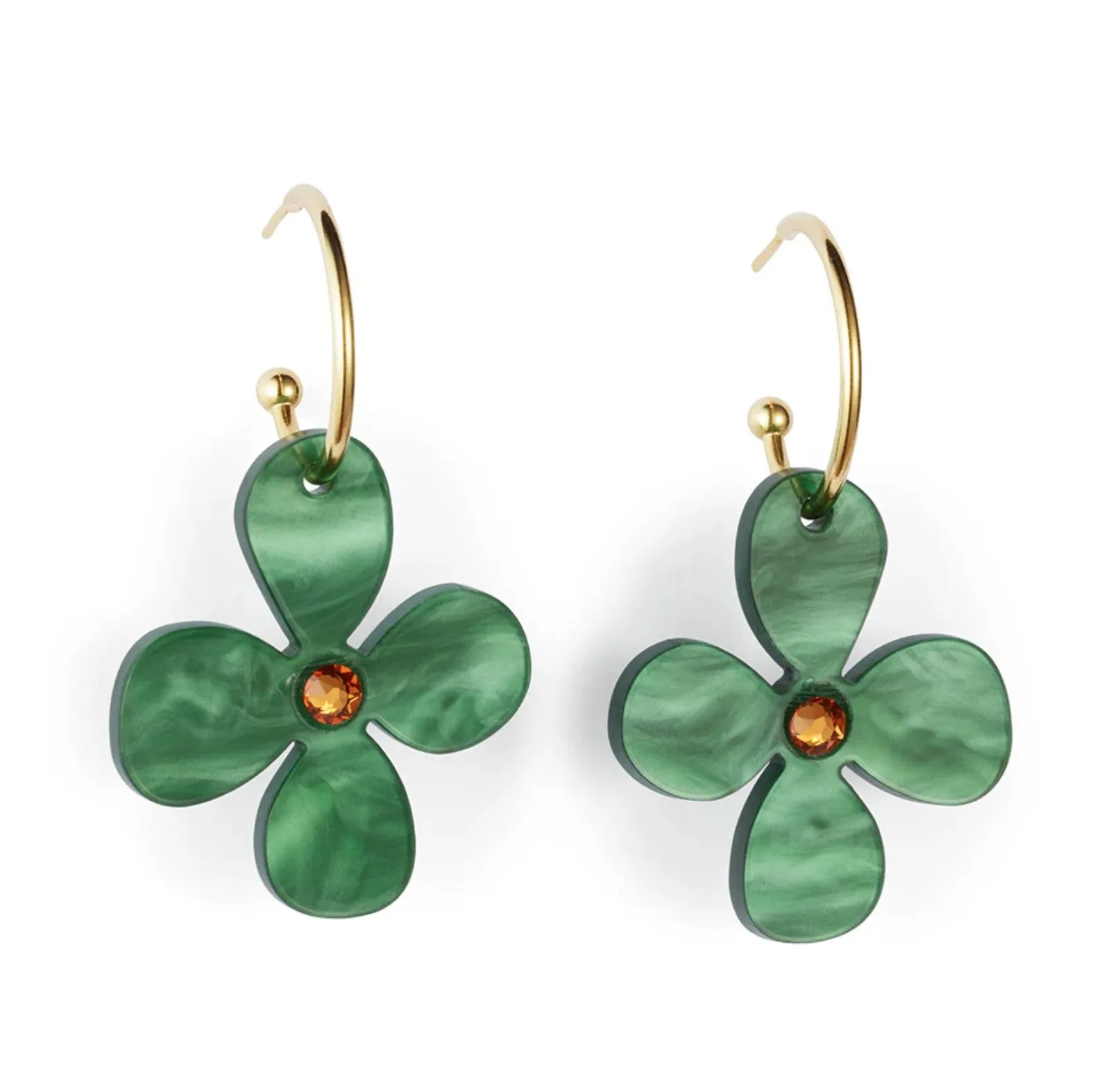 Toolally Daisy Hoop Earrings