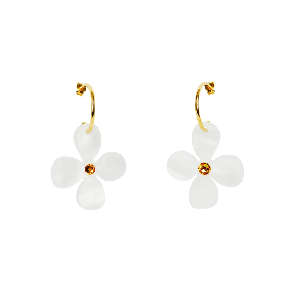 Toolally Daisy Hoop Earrings
