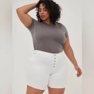 Torrid Bermuda Vintage Stretch High-Rise Short