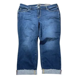 Torrid Crop Boyfriend Straight Vintage Stretch Mid-Rise Women’s Jean Size 18