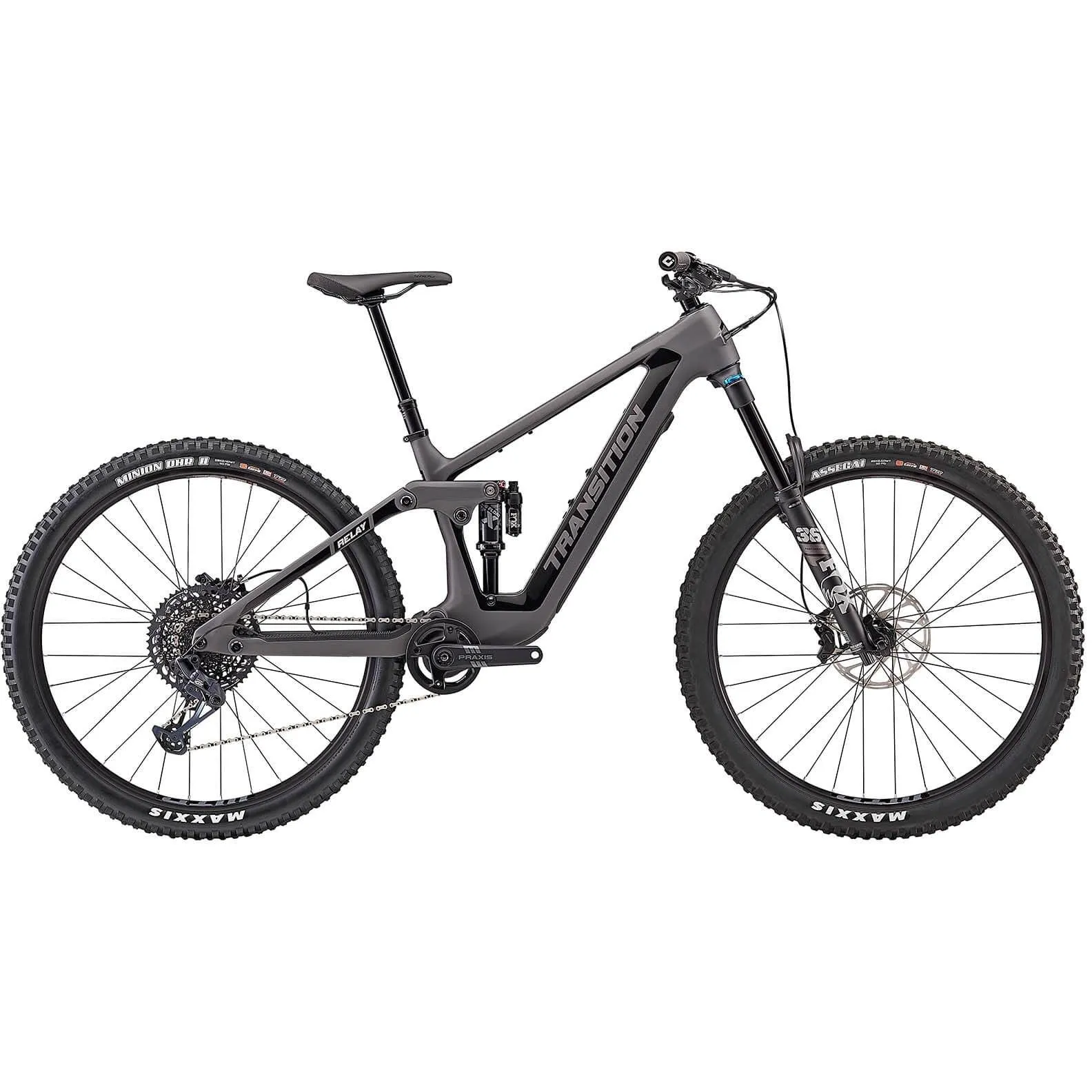 Transition Relay GX Carbon Electric Mountain Bike 2024 - Oxide Grey
